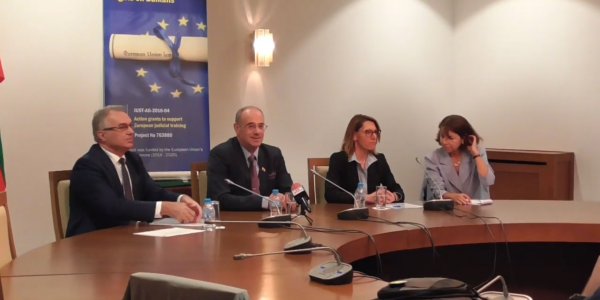 Заключителна пресконференция по проект ХЪБ по Програма Правосъдие на ЕС